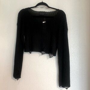NWT Urban Outfitters distressed sweater
